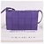 Bottega Veneta Borsa a tracolla Cassette Small Viola - vista 11