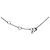 Dior Collana Heart Cubic Silver - vista 3
