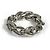 Tiffany & Co Anello a maglie Forge da uomo in argento sterling