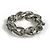 Tiffany & Co Anello a maglie Forge da uomo in argento sterling - vista 2