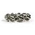 Tiffany & Co Anello a maglie Forge da uomo in argento sterling - vista 6