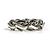Tiffany & Co Anello a maglie Forge da uomo in argento sterling - vista 7
