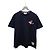 Thom Browne Navy Hector Patch Baumwoll-T-Shirt