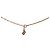 Collar Dior CD Dorado - vista 3