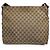 Gucci Borsa a tracolla a righe jacquard logo GG Marrone - vista 5