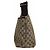Gucci Borsa a tracolla a righe jacquard logo GG Marrone - vista 7