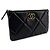 Pochette Chanel 19 Small in pelle nera - vista 3