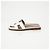 Hermès Sandali Oran in pelle di vitello White - vista 6