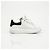 Alexander Mcqueen Sneakers Oversole White Black Tab - vista 8
