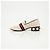 Gucci Mid Heel Leder-Loafer Ivory - Ansicht 12