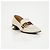 Gucci Mid Heel Leder-Loafer Ivory - Ansicht 2