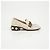 Gucci Mid Heel Leder-Loafer Ivory - Ansicht 3