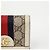 Gucci Tarjetero Ophidia GG Blanco - vista 5