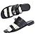 Hermès Sandali Ciabatte Kelly Buckle Noir - vista 10