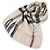 Sciarpa Burberry in cashmere a quadri Stone - vista 3