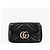 Gucci Borsa a tracolla Mini Chain Matelassé Marmont GG - vista 5