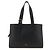 Jil Sander Borsa Tote in pelle di vitello nera