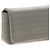Brunello Cucinelli Clutch in pelle argento - vista 3
