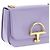Gucci Borsa a tracolla in pelle di vitello viola - vista 3