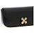 Alexander Mcqueen Borsa a tracolla in pelle di vitello nera - vista 3