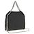 Stella Mc Cartney Borsa in poliestere nera - vista 2