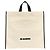 Jil Sander Bicolor Jute-Tote-Bag