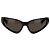 Balenciaga Gafas de sol de nailon negro