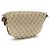 Gucci Borsa a tracolla in tessuto beige - vista 3