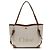 Chloé Bolsa de ombro em algodão bege