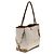 Chloé Bolsa de ombro em algodão bege - vista 2