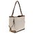 Chloé Bolsa de ombro em algodão bege - vista 3