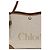 Chloé Bolsa de ombro em algodão bege - vista 4