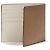 Prada Beige Calf Leather Bos Taurus Wallet - view 2