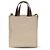 Marni Borsa Bos Taurus in pelle di vitello beige