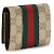Gucci Web bi-fold Kartenhalter Beige GG Stoff - Ansicht 2