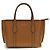Tory Burch Borsa a tracolla Bos Taurus in pelle di vitello marrone