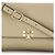Tory Burch Borsa a tracolla Bos Taurus in pelle di vitello beige - vista 4