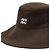 Cappello in denim Miu Miu marrone - vista 4
