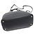 Prada Black Vitello Phoenix Lettering Logo - vista 5