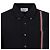 Thom Browne Giacca Camicia in Cotone Maglia a Righe Navy - vista 7