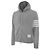 Thom Browne Oversized Zip-Up Hoodie mit klassischen Diagonalstreifen - Ansicht 3