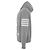 Thom Browne Oversized Zip-Up Hoodie mit klassischen Diagonalstreifen - Ansicht 4