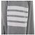 Thom Browne Oversized Zip-Up Hoodie mit klassischen Diagonalstreifen - Ansicht 8