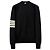 Thom Browne Diagonal Armband Milano Cardigan Schwarz - Ansicht 2