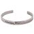 Bracciale Rigido Dior Couture Cut Argento Nero - vista 3