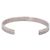 Bracciale Rigido Dior Couture Cut Argento Nero - vista 4