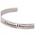 Bracciale Rigido Dior Couture Cut Argento Nero - vista 6