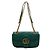 Gucci Borsa a tracolla con catena matelassé chevron verde AABZC