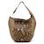 Gucci Brown Python Greenwich Shoulder Bag