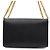 Autre Marque Borsa Satchel Kate Medium Classica in vitello nero con catena dorata - vista 4